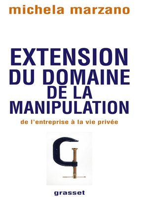 cover image of Extension du domaine de la manipulation